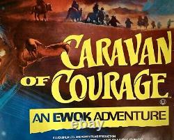 Star Wars Caravan Of Courage An Ewok Adventure Rolled Original Quad Movie Poster
