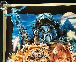 Star Wars Caravan Of Courage An Ewok Adventure Rolled Original Quad Movie Poster