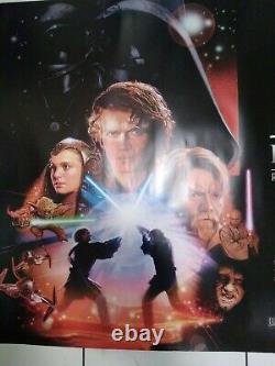 Star Wars Épisode III La Revanche des Sith Affiche Originale Quad 2005
