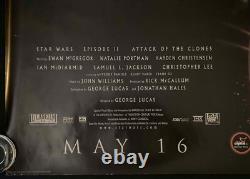 Star Wars Épisode II L'Attaque des Clones Affiche de Film Original Quad