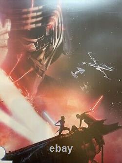 Star Wars L'Ascension de Skywalker (2019), Affiche originale du cinéma britannique format quadriptyque 30x40.