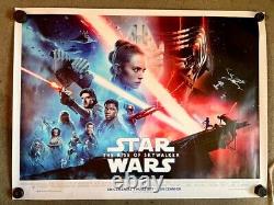 Star Wars : L'Ascension de Skywalker Affiche de Film Quad Originale du Royaume-Uni 30x40