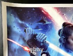 Star Wars L'ascension de Skywalker Affiche originale UK en quadrettes