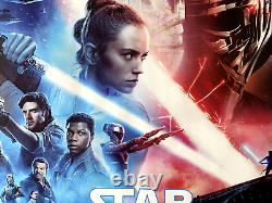 Star Wars L'ascension de Skywalker Affiche originale UK en quadrettes
