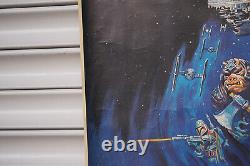 Star Wars : Le Retour du Jedi Affiche Originale du Film Quad Roulée (3834)