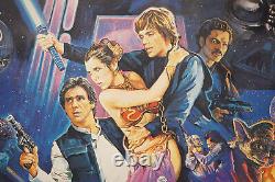Star Wars : Le Retour du Jedi Affiche Originale du Film Quad Roulée (3834)