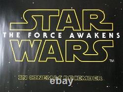 Star Wars Le Réveil de la Force (avant-première) Affiche originale Quad 2015 - Affiche roulée du Royaume-Uni