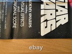 Star Wars Original Movie Quad Uk Film Poster 1978