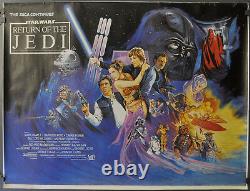 Star Wars Return Of The Jedi 1983 Affiche De Cinéma Originale De 30x40 Rolled Uk Quad