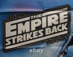 Star Wars, The Empire Strikes Back, Original 1980 British Quad Movie Film Poster