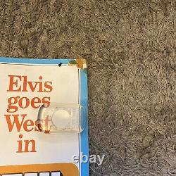 Stay Away Joe 1960's Very Rare Original Uk Film Quad Poster Elvis Presley