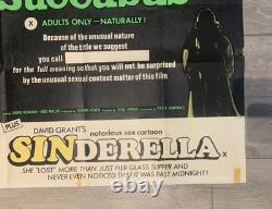 Succube alias Necronomicon/Sinderella Double programme UK Quad Jess Franco Horreur S&M