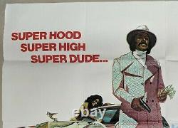 Superfly 1972 Original Uk Quad Film Movie Poster Ron O’neal