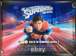 Superman Le Film Affiche Originale Quad 2020 RR