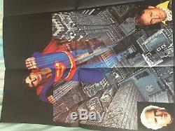 Superman Le Film Original Uk Quad Poster 1978 Christopher Reeve