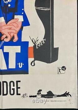 Sur La Beat Original Quad Affiche De Cinéma Norman Sagesse 1962