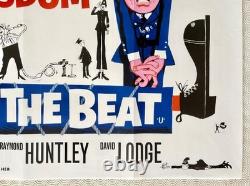 Sur le rythme Affiche originale du film de 1962 Quad Norman Wisdom Jennifer Jayne