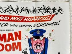 Sur le rythme Affiche originale du film de 1962 Quad Norman Wisdom Jennifer Jayne