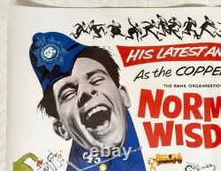 Sur le rythme Affiche originale du film de 1962 Quad Norman Wisdom Jennifer Jayne