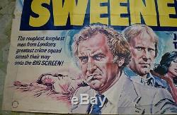Sweeney! 1977 Original Film Royaume-uni Quad John Thaw Dennis L'affiche De Diane Keen Waterman