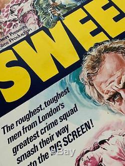 Sweeney! Royaume-uni (british) Quad Entoilée (1977) Affiche Du Film