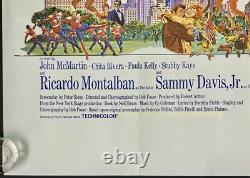 Sweet Charity AFFICHE QUAD ORIGINAL du film avec Shirley MacLaine et Bob Fosse 1969