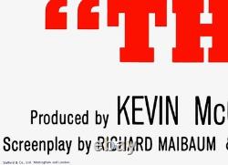 THUNDERBALL (1965) Affiche quad britannique 30x40 style A film de James Bond