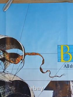 TIME BANDITS (1981) affiche originale UK quad classique de fantasy de Terry Gilliam