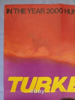 TIR AUX PIGEONS (1982) affiche de film originale UK quad rare culte Oz exploitation