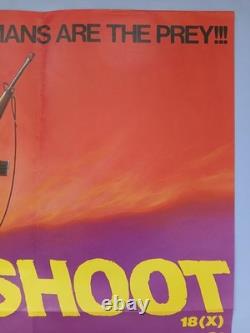 TIR AUX PIGEONS (1982) affiche de film originale UK quad rare culte Oz exploitation