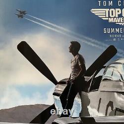 TOP GUN MAVERICK Tom Cruise UK Quad Été 2020 Affiche de cinéma RAPPELÉE