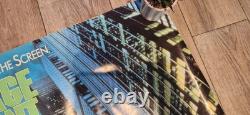 TORTUES NINJA ADOS 1990 très rare affiche quad originale 40x30