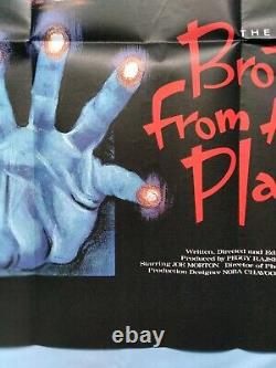 The Brother From Another Planet (1984) Poster De Cinéma Quad Original - Comédie De Science-fiction