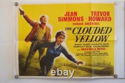 The Clouded Yellow Original Uk Quad Filmplakat Jahr 1950 Jean Simmons