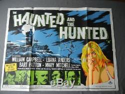 The Haunted Et The Hunted Dementia 13 -1963 Originale Quad Poster 30 X 40