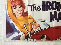 The Iron Maiden 1963 Film Original Quad Poster Renato Fratini Art Michael Craig