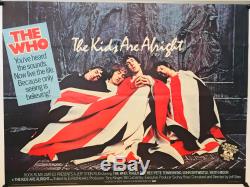 The Kids Are Alright Uk British Quad (1979) Film Affiche Originale