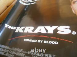 The Krays (1990) Affiche D'affiche De Rare Film D'origine Du Royaume-uni Quad