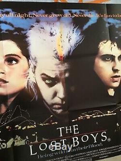 The Lost Boys Uk Quad (1987) Film Affiche Originale