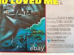 The Spy Who Loved Me Original Uk Quad Film Poster 1977 Roger Moore