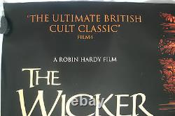 The Wicker Man, Orig Rr2013 Affiche De Cinéma British Quad Film, Bfi 40e