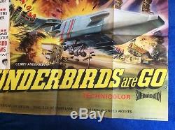 Thunderbirds Go Originale Uk Quad 1960 De Gerry Anderson Affiche Du Film