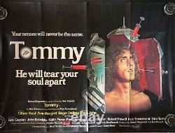 Tommy Film Original Quad Cinema Ken Russell Roger Daltrey Elton John 1975