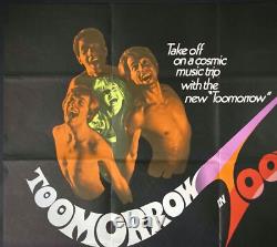 Toomorrow Affiche originale de film cinéma Quad Olivia Newton-John Val Guest 70