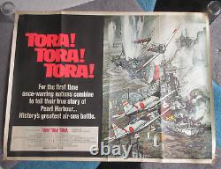 Tora! Tora! Tora! Affiche de film originale du Royaume-Uni de 1970