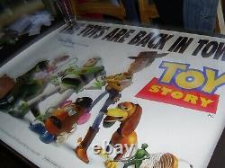 Toy Story de Pixar (1996) Affiche de cinéma Quad UK rare