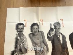 Trainspotting Huge Original 1996 Affiche Promo Quad UK Danny Boyle Ewan McGregor
