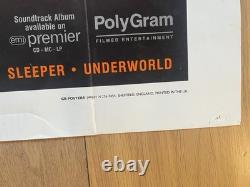 Trainspotting Huge Original 1996 Affiche Promo Quad UK Danny Boyle Ewan McGregor