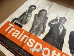 Trainspotting Huge Original 1996 Affiche Promo Quad UK Danny Boyle Ewan McGregor