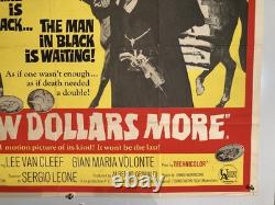 Très rare quad UK des années 1970 de l'emblématique Eastwood Van Cleef